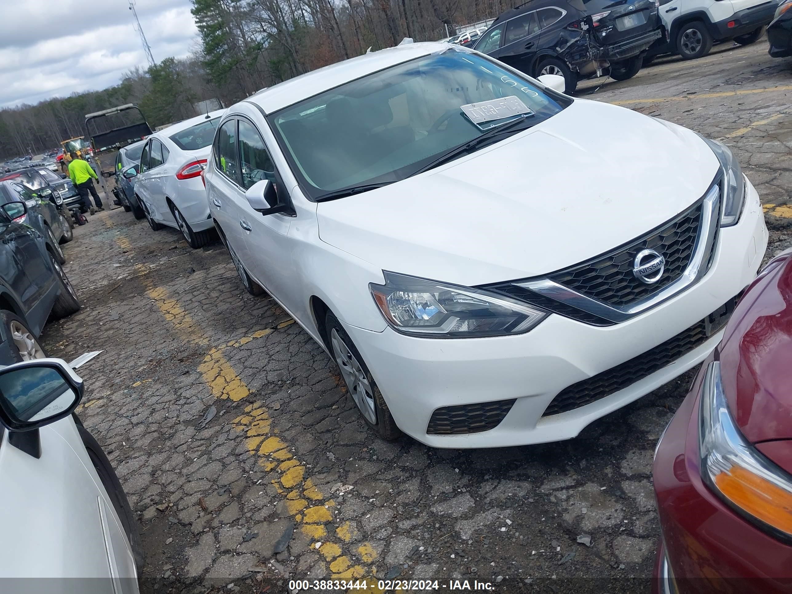 nissan sentra 2019 3n1ab7ap9ky441155