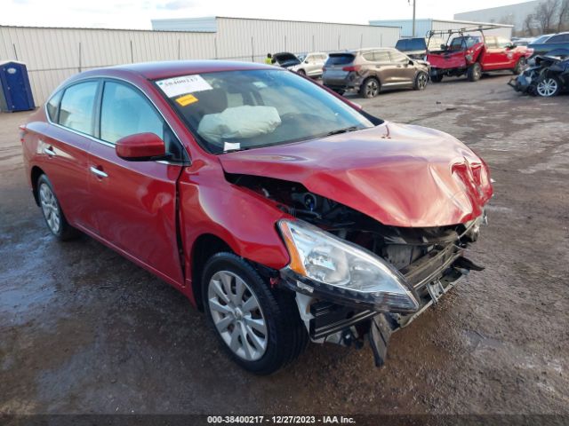 nissan sentra 2013 3n1ab7apndl782345