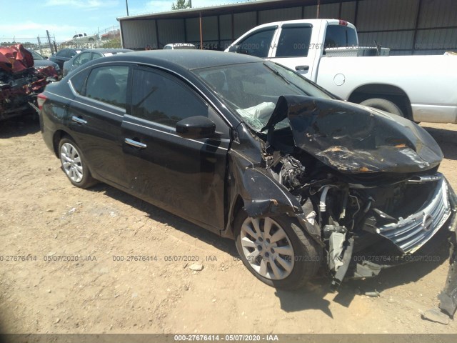 nissan sentra 2014 3n1ab7apxel620838