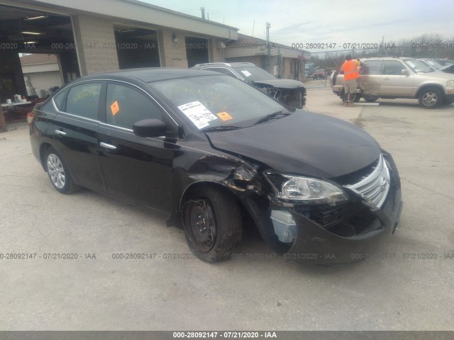 nissan sentra 2014 3n1ab7apxel621469