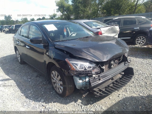 nissan sentra 2014 3n1ab7apxel623190