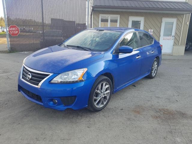 nissan sentra s 2014 3n1ab7apxel624081