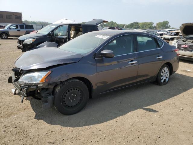 nissan sentra s 2014 3n1ab7apxel628311