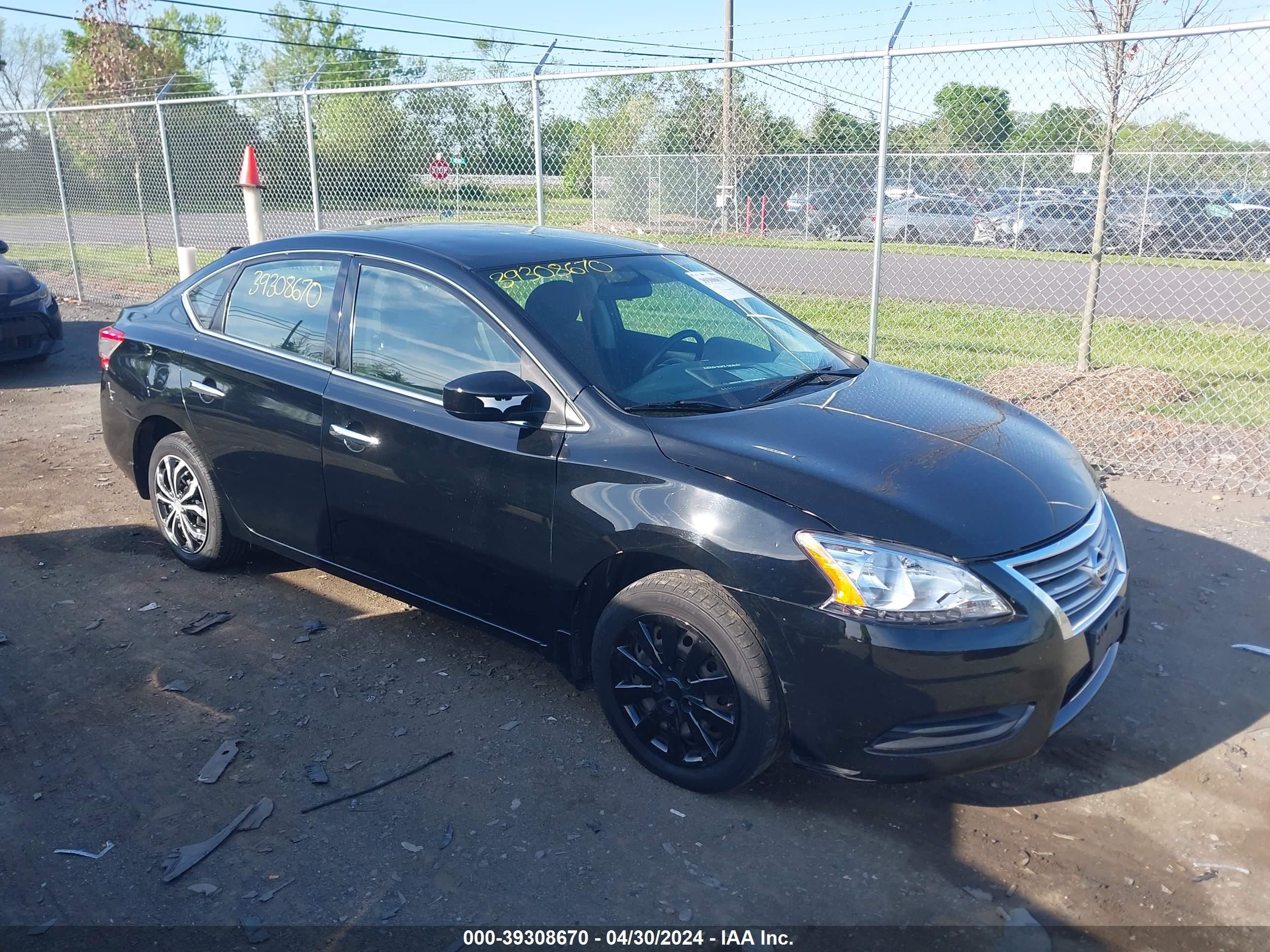 nissan sentra 2014 3n1ab7apxel629703