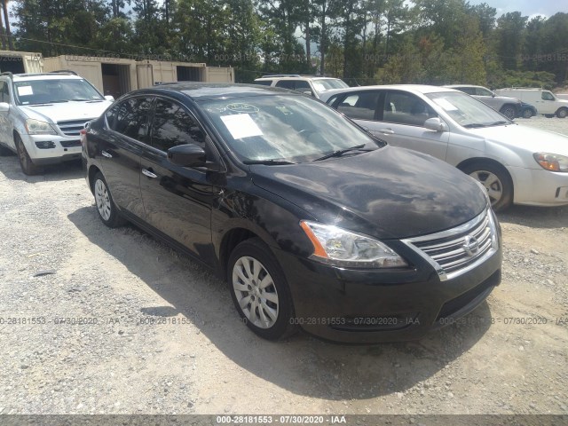 nissan sentra 2014 3n1ab7apxel636988