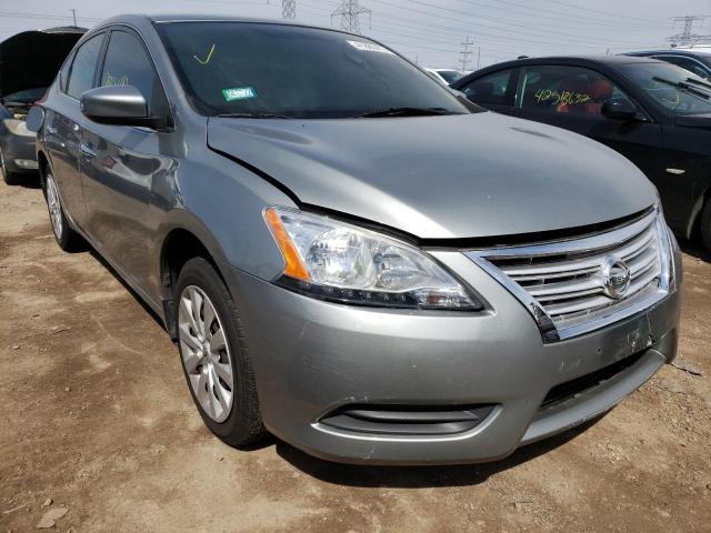 nissan sentra s 2014 3n1ab7apxel645304