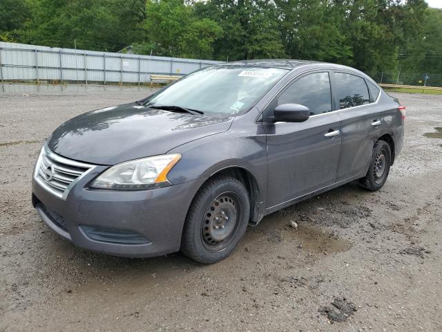 nissan sentra s 2014 3n1ab7apxel654391