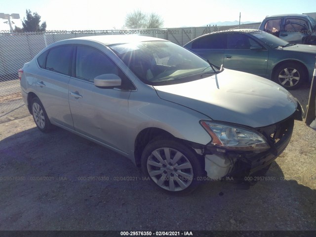 nissan sentra 2014 3n1ab7apxel666864