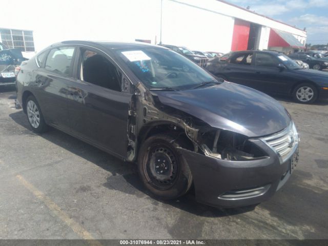 nissan sentra 2014 3n1ab7apxel667738