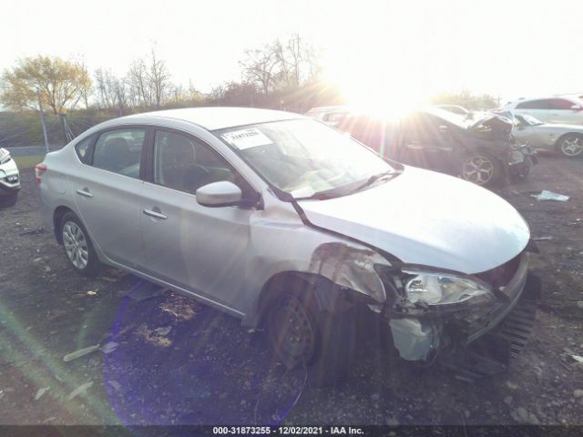 nissan sentra 2014 3n1ab7apxel669005