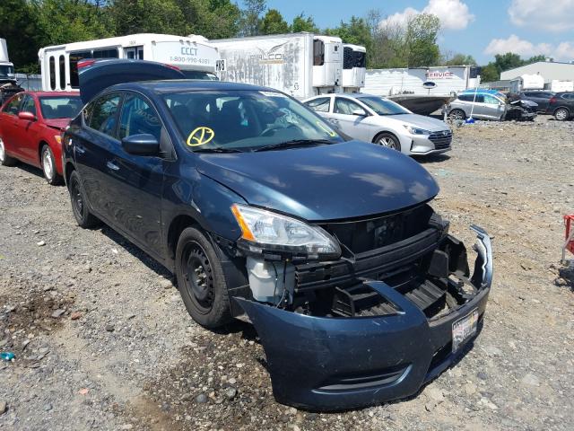 nissan sentra s 2014 3n1ab7apxel670560