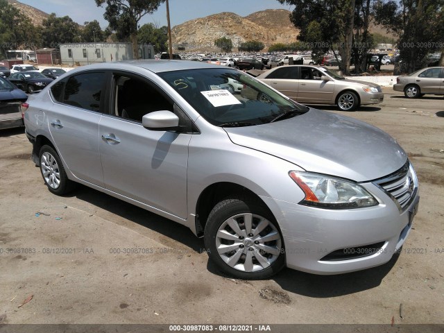 nissan sentra 2014 3n1ab7apxel675029