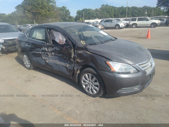 nissan sentra 2014 3n1ab7apxel679386