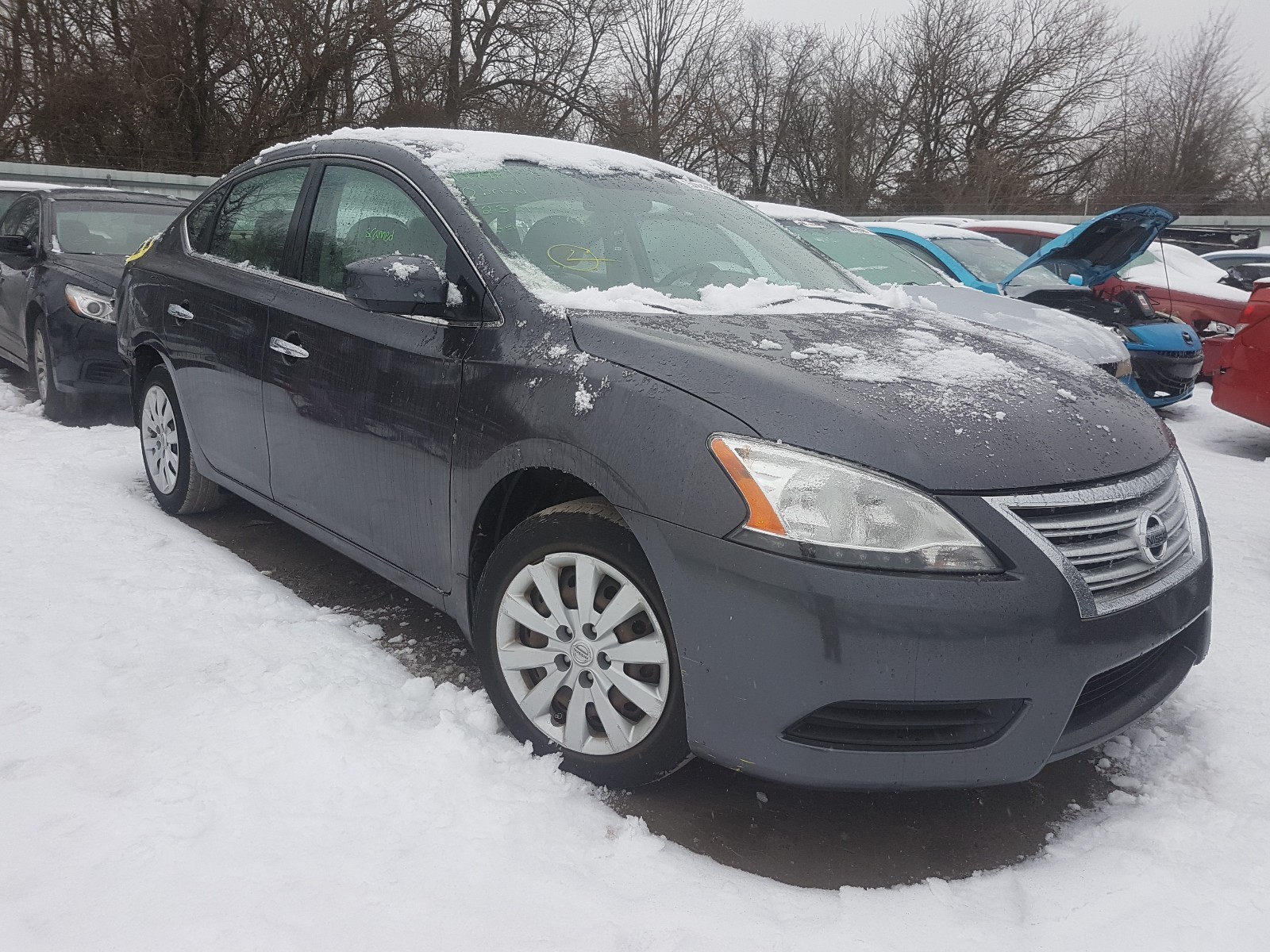 nissan sentra s 2014 3n1ab7apxel681588