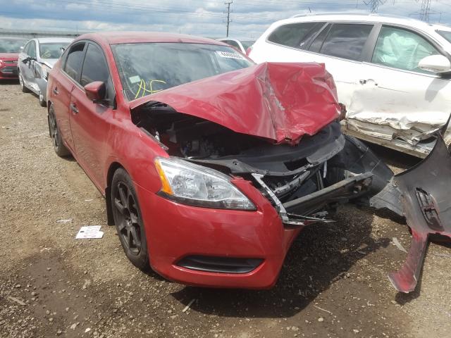 nissan sentra s 2014 3n1ab7apxel685611