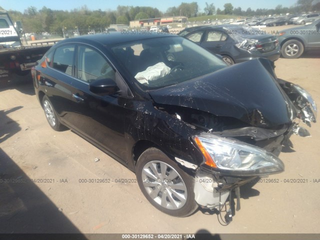 nissan sentra 2014 3n1ab7apxey207000