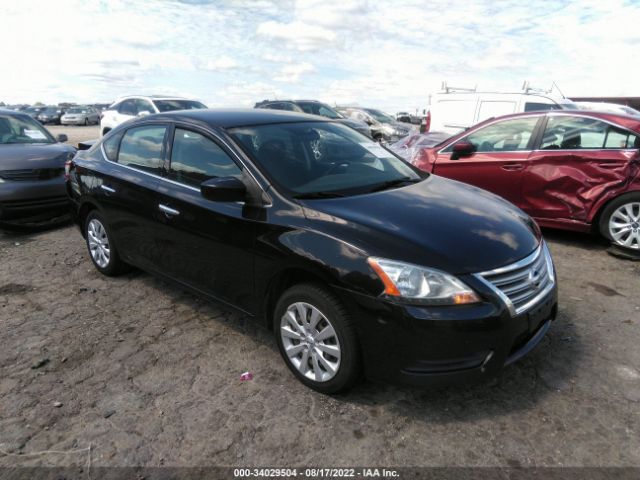 nissan sentra 2014 3n1ab7apxey211774