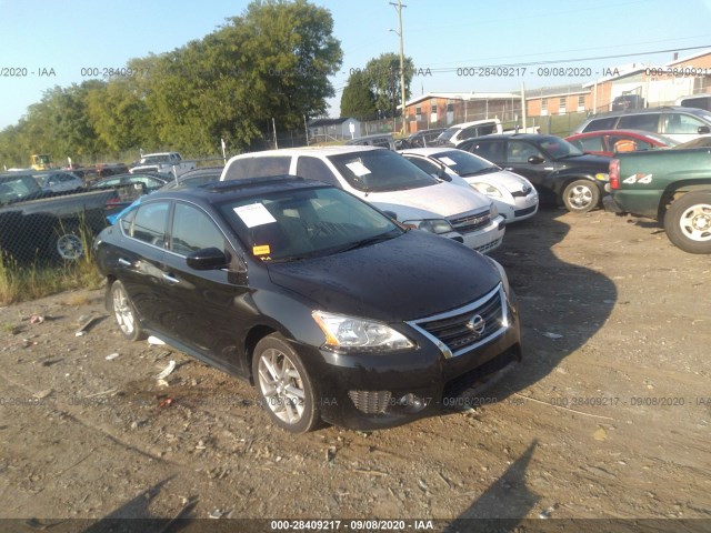 nissan sentra 2014 3n1ab7apxey221897