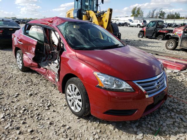 nissan sentra s 2014 3n1ab7apxey251000