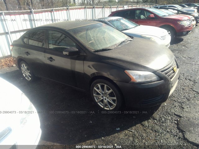 nissan sentra 2014 3n1ab7apxey253197