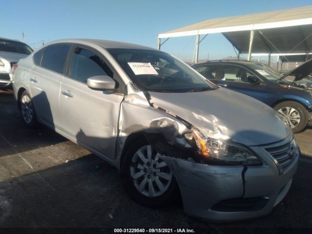 nissan sentra 2014 3n1ab7apxey259100