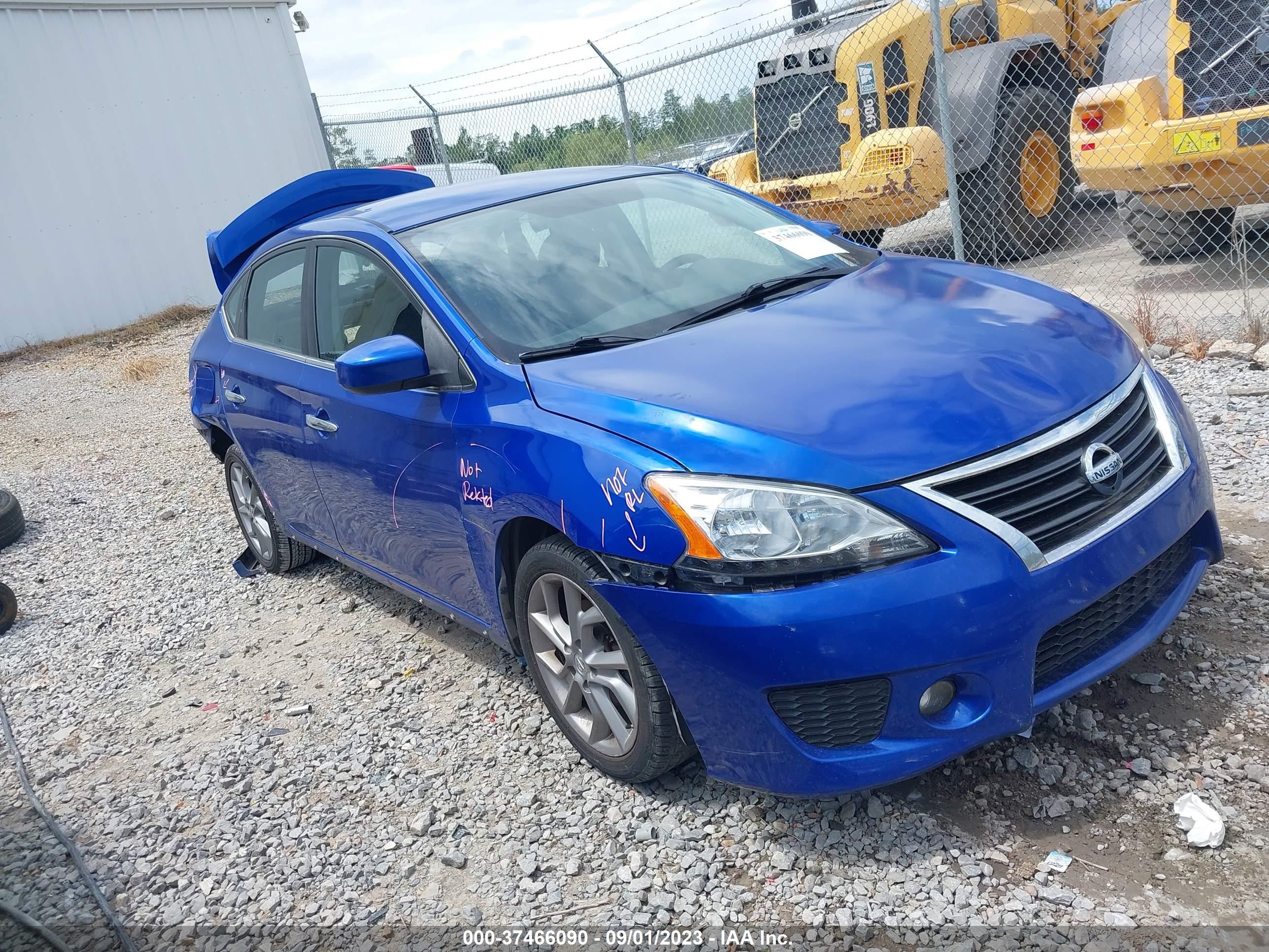 nissan sentra 2014 3n1ab7apxey282201