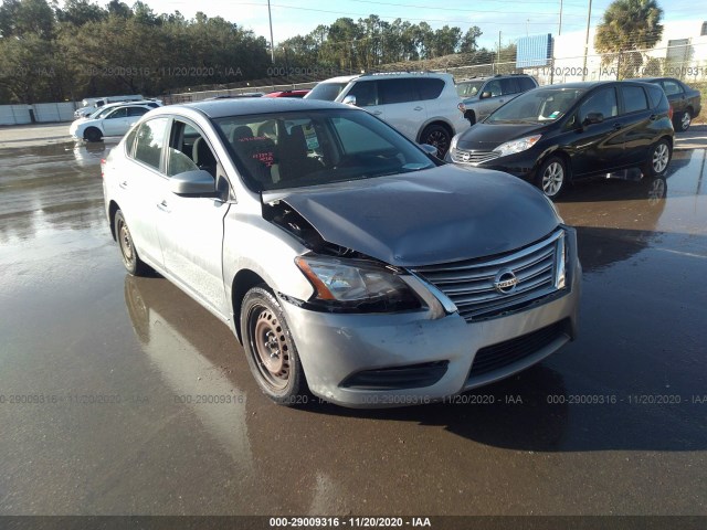 nissan sentra s 2014 3n1ab7apxey283848