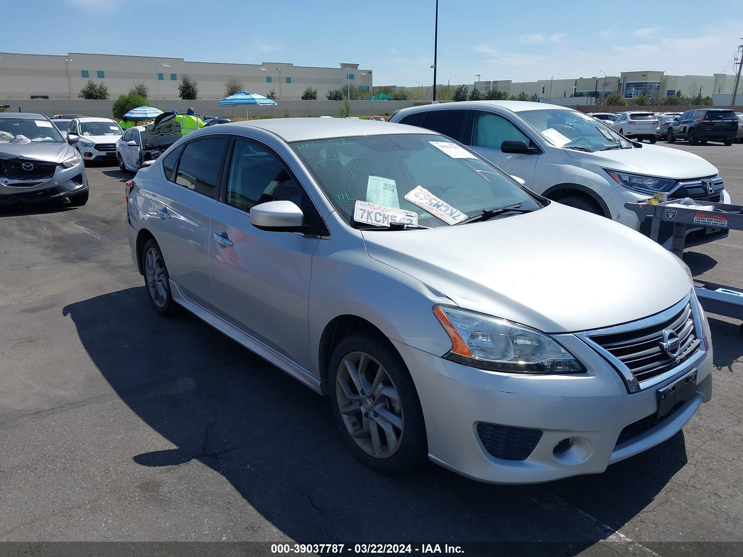 nissan sentra 2014 3n1ab7apxey285583