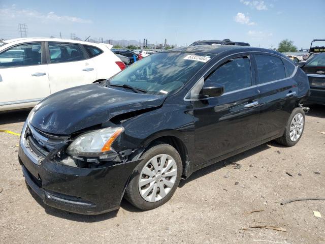 nissan sentra s 2014 3n1ab7apxey318100