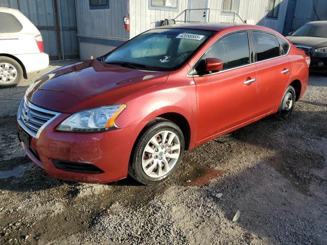 nissan sentra s 2015 3n1ab7apxfl657034