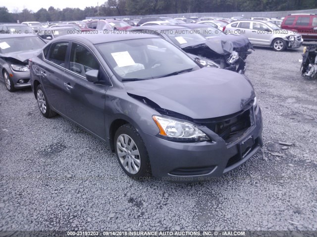 nissan sentra 2015 3n1ab7apxfy243805