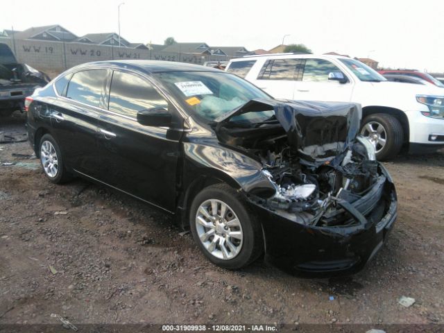 nissan sentra 2015 3n1ab7apxfy257641