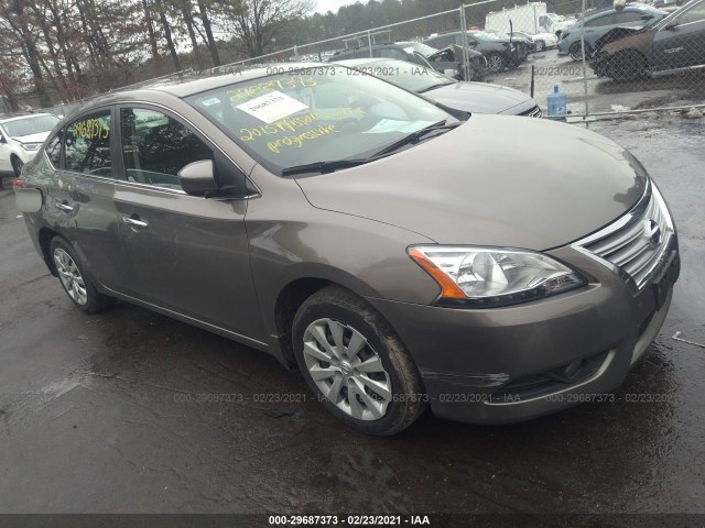 nissan sentra 2015 3n1ab7apxfy305087