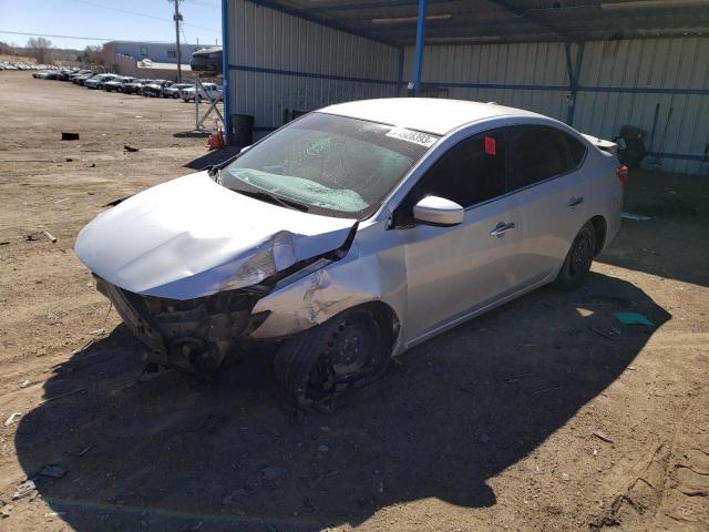 nissan sentra s 2016 3n1ab7apxgl651509