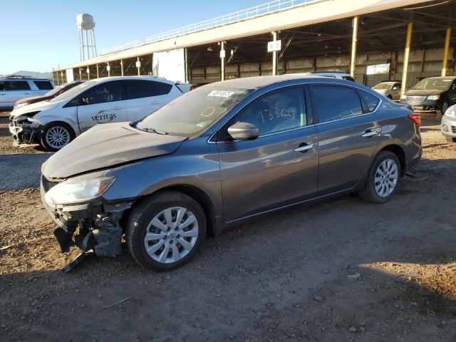 nissan sentra s 2016 3n1ab7apxgl656127