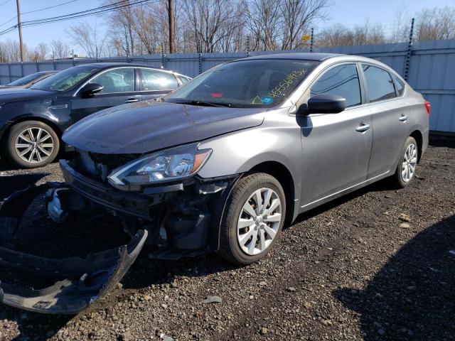 nissan sentra s 2016 3n1ab7apxgl658007