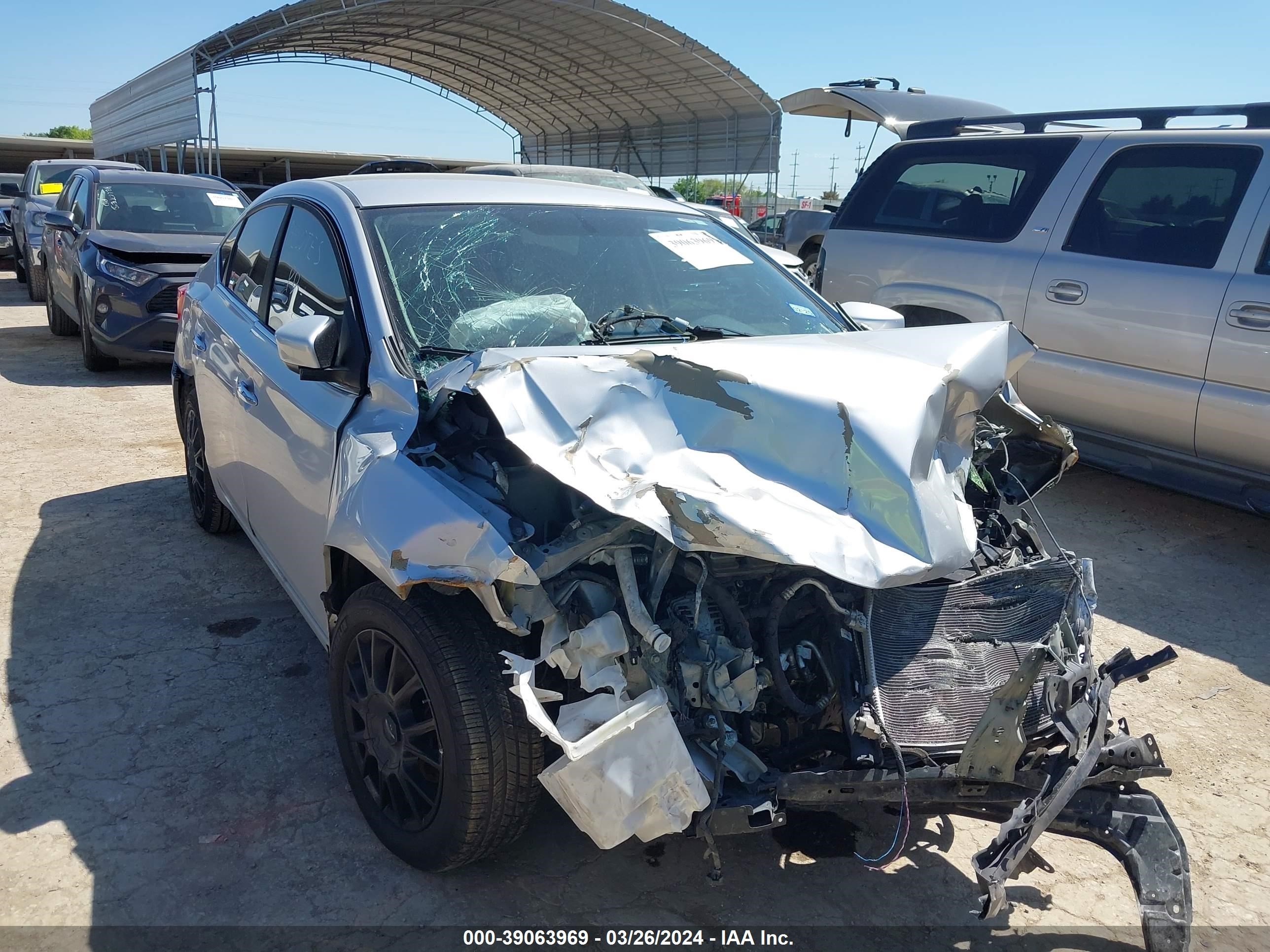 nissan sentra 2016 3n1ab7apxgl665958