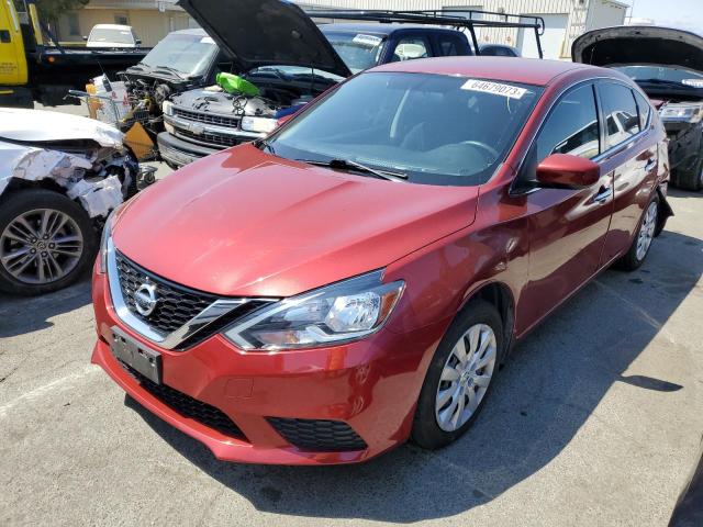 nissan sentra s 2016 3n1ab7apxgl674806