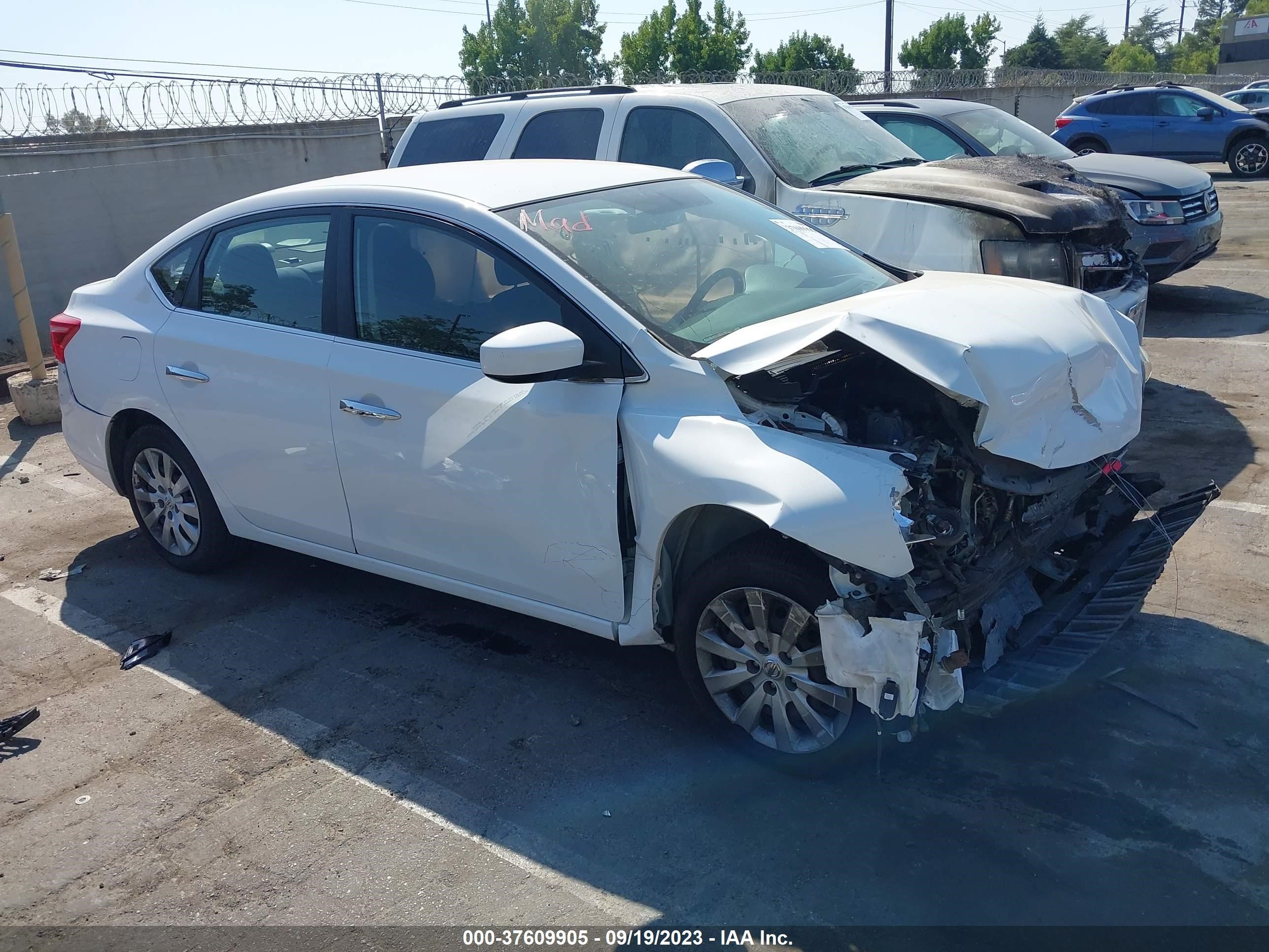 nissan sentra 2016 3n1ab7apxgy242347