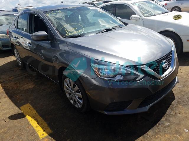 nissan sentra s 2016 3n1ab7apxgy287482