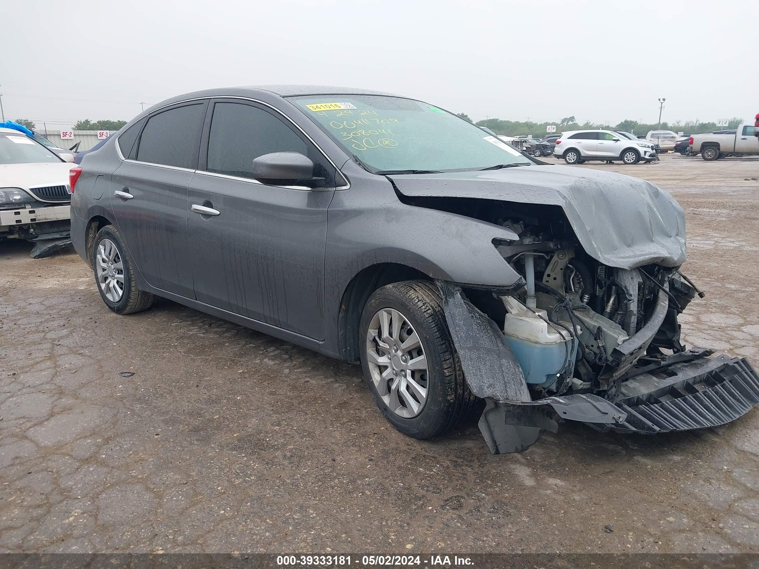 nissan sentra 2016 3n1ab7apxgy308041
