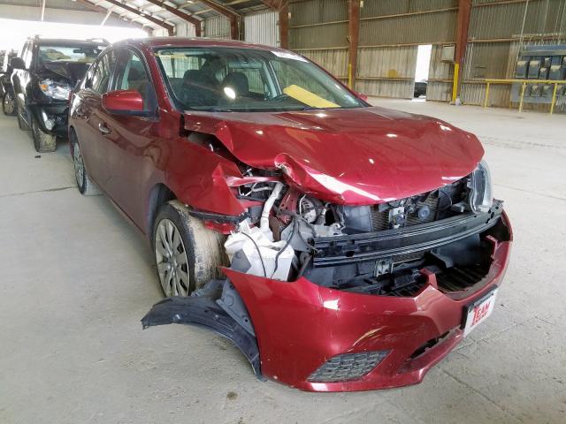 nissan sentra s 2017 3n1ab7apxhl666609