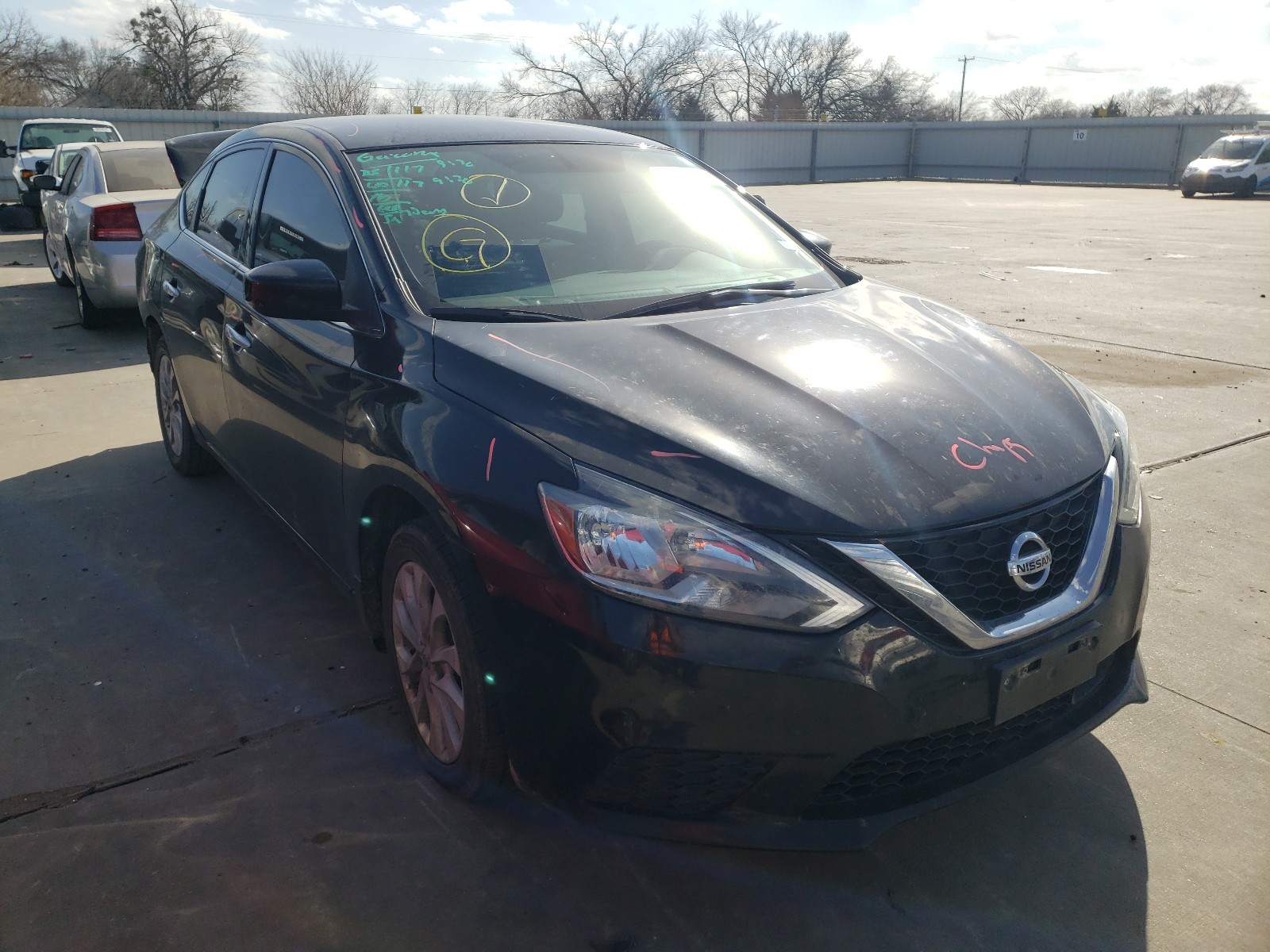 nissan sentra s 2018 3n1ab7apxjl638220