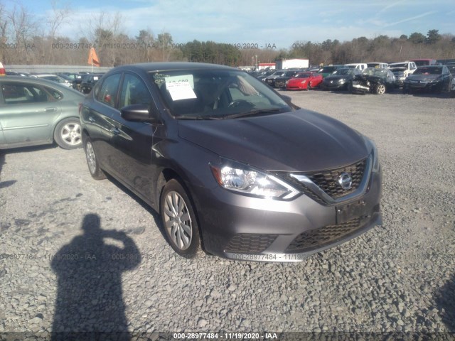 nissan sentra s 2018 3n1ab7apxjy221439