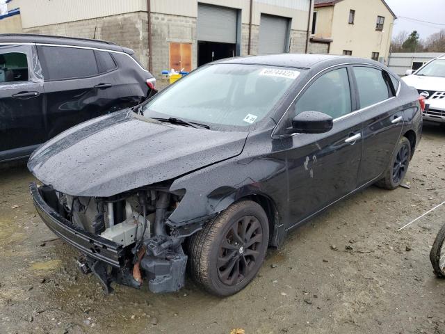 nissan sentra s 2018 3n1ab7apxjy295086