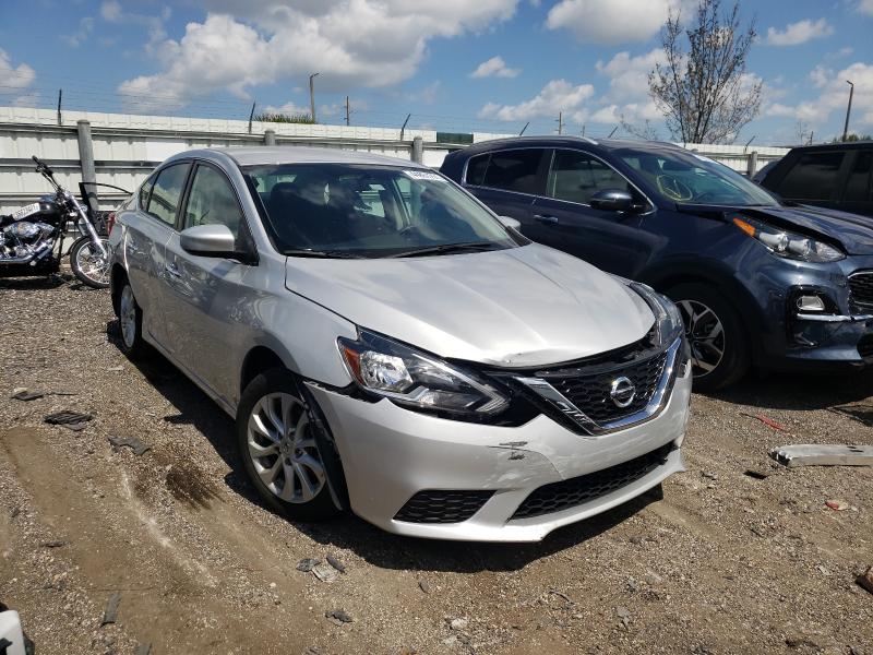 nissan sentra s 2019 3n1ab7apxkl607857