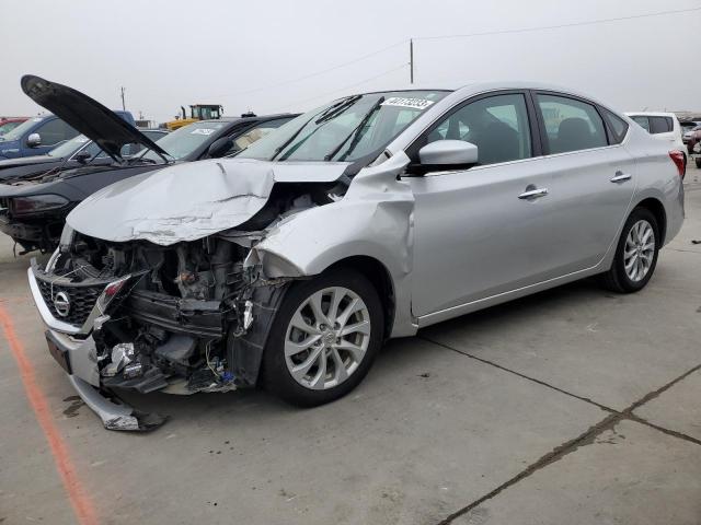 nissan sentra s 2019 3n1ab7apxkl625016