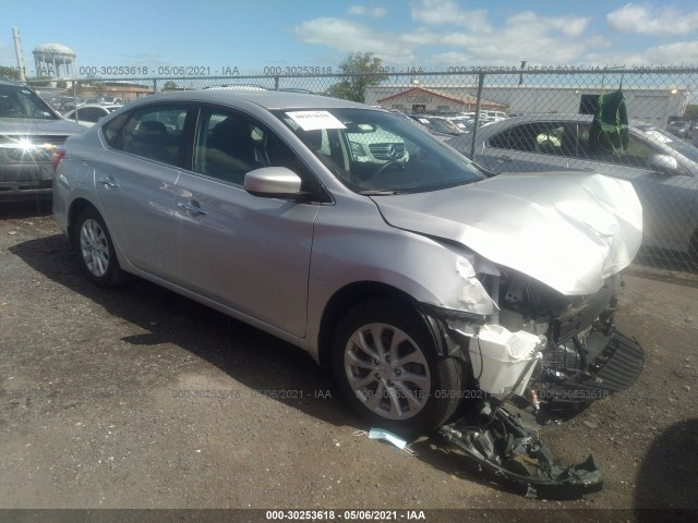 nissan sentra 2019 3n1ab7apxky240977