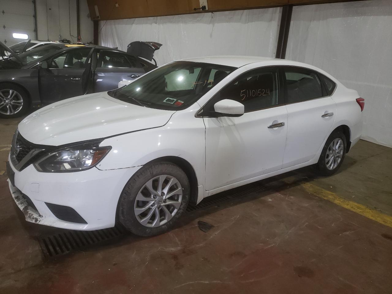 nissan sentra s 2019 3n1ab7apxky294067