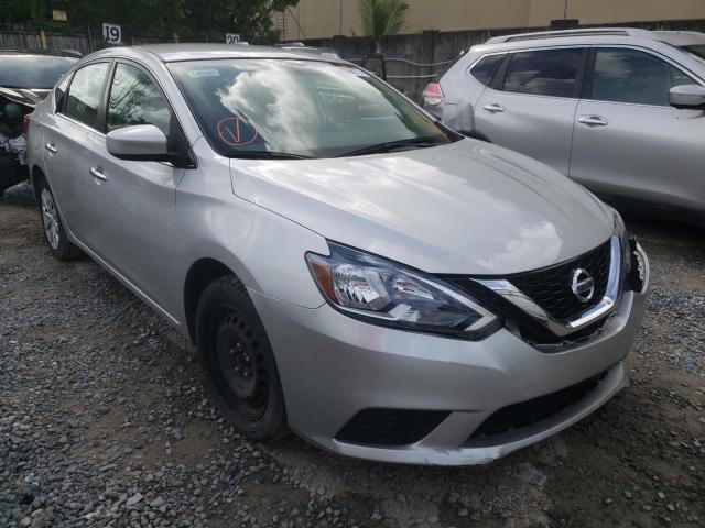 nissan sentra s 2019 3n1ab7apxky302202